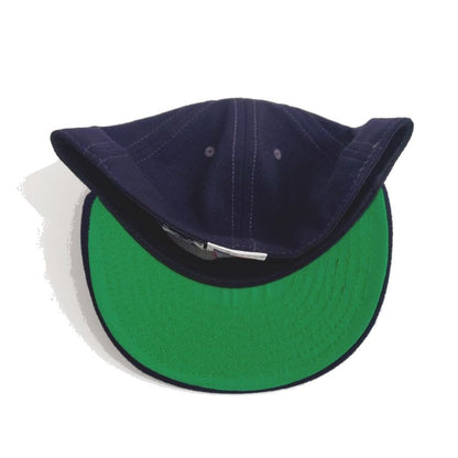 COOPERSTOWN BALL CAP / 1955 BROOKLYN DODGERS / NAVY / WOOL FLANNEL / FITTED / 2 SIZE / MADE IN USA