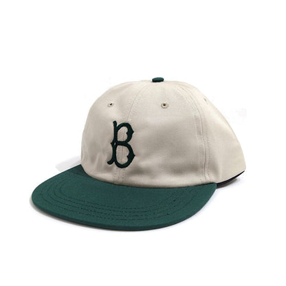 COOPERSTOWN BALL CAP / 1955 BROOKLYN DODGERS / STONE×GREEN / SPECIAL ORDER COLOR / MADE IN USA