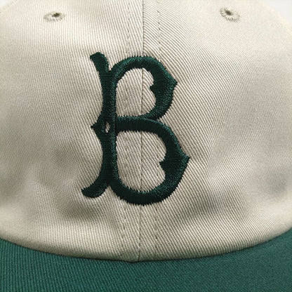 COOPERSTOWN BALL CAP / 1955 BROOKLYN DODGERS / STONE×GREEN / SPECIAL ORDER COLOR / MADE IN USA