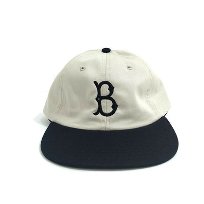 COOPERSTOWN BALL CAP / 1955 BROOKLYN DODGERS / STONE×BLACK / SPECIAL ORDER COLOR / MADE IN USA