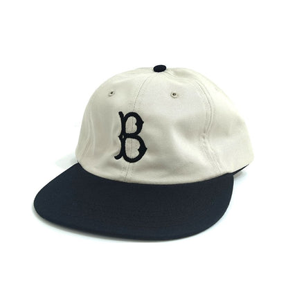 COOPERSTOWN BALL CAP / 1955 BROOKLYN DODGERS / STONE×BLACK / SPECIAL ORDER COLOR / MADE IN USA