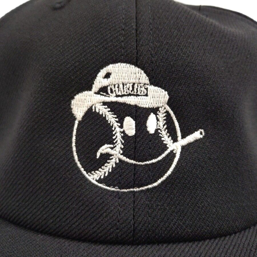 COOPERSTOWN BALL CAP / 1971 CHARLESTONE CHARLIES PRIMARY / WOOL SAGE / BLACK , MAROON / SNAP / EXCLUSIVE / MADE IN USA