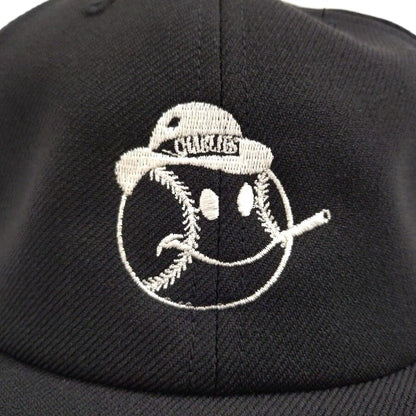 COOPERSTOWN BALL CAP / 1971 CHARLESTONE CHARLIES PRIMARY / WOOL SAGE / BLACK , MAROON / SNAP / EXCLUSIVE / MADE IN USA