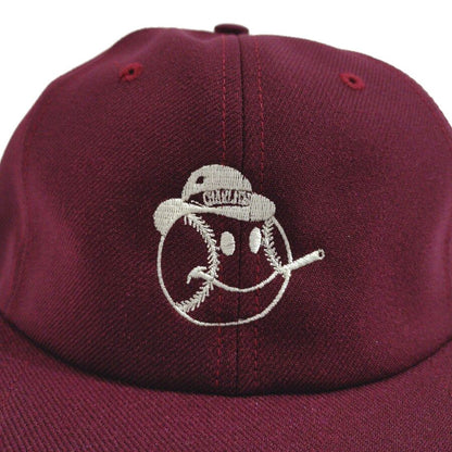 COOPERSTOWN BALL CAP / 1971 CHARLESTONE CHARLIES PRIMARY / WOOL SAGE / BLACK , MAROON / SNAP / EXCLUSIVE / MADE IN USA