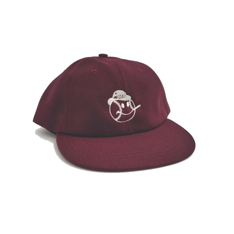 COOPERSTOWN BALL CAP / 1971 CHARLESTONE CHARLIES PRIMARY / WOOL SAGE / BLACK , MAROON / SNAP / EXCLUSIVE / MADE IN USA