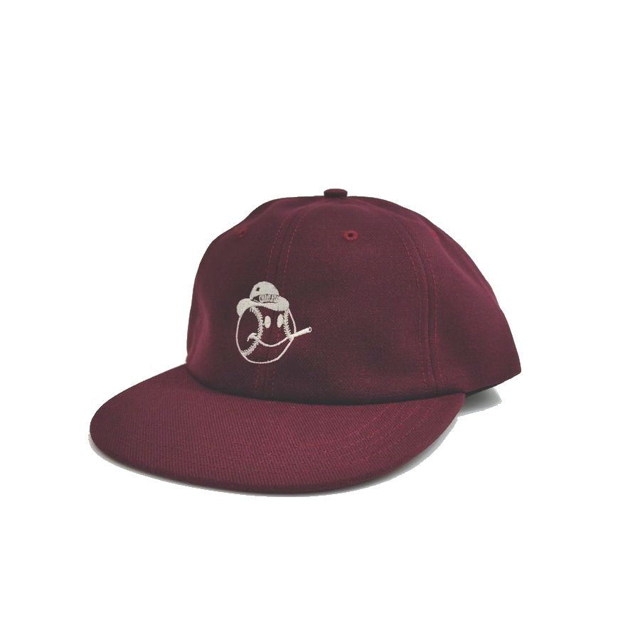 COOPERSTOWN BALL CAP / 1971 CHARLESTONE CHARLIES PRIMARY / WOOL SAGE / BLACK , MAROON / SNAP / EXCLUSIVE / MADE IN USA