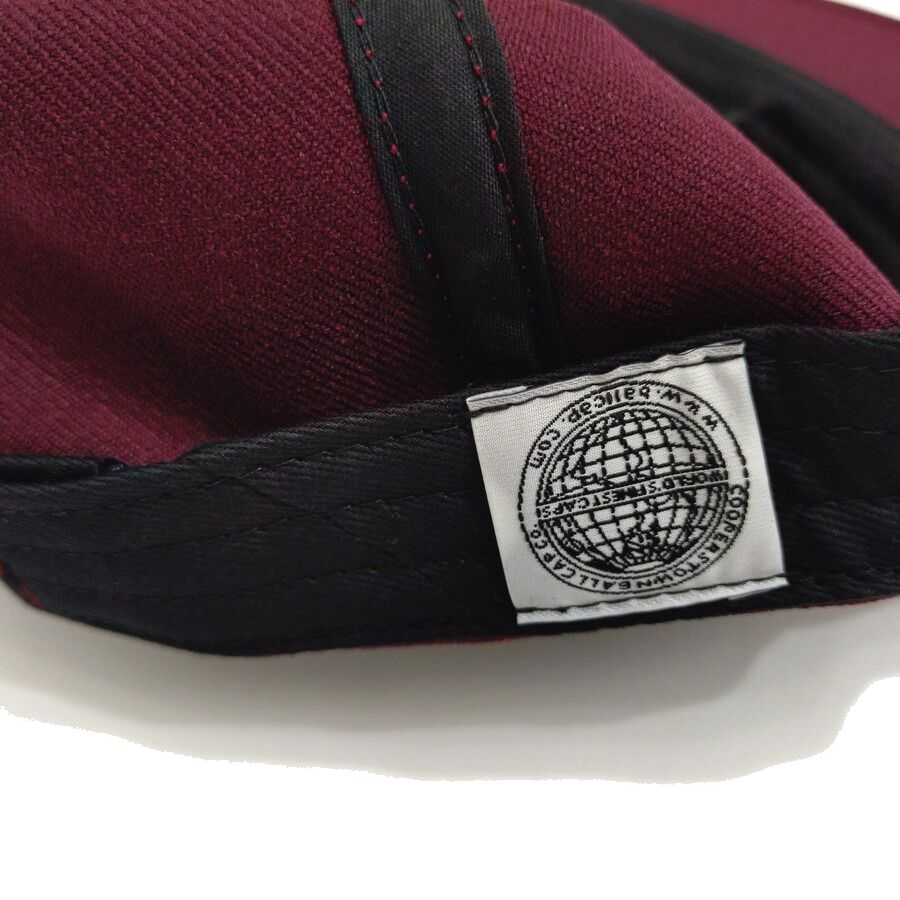 COOPERSTOWN BALL CAP / 1971 CHARLESTONE CHARLIES PRIMARY / WOOL SAGE / BLACK , MAROON / SNAP / EXCLUSIVE / MADE IN USA