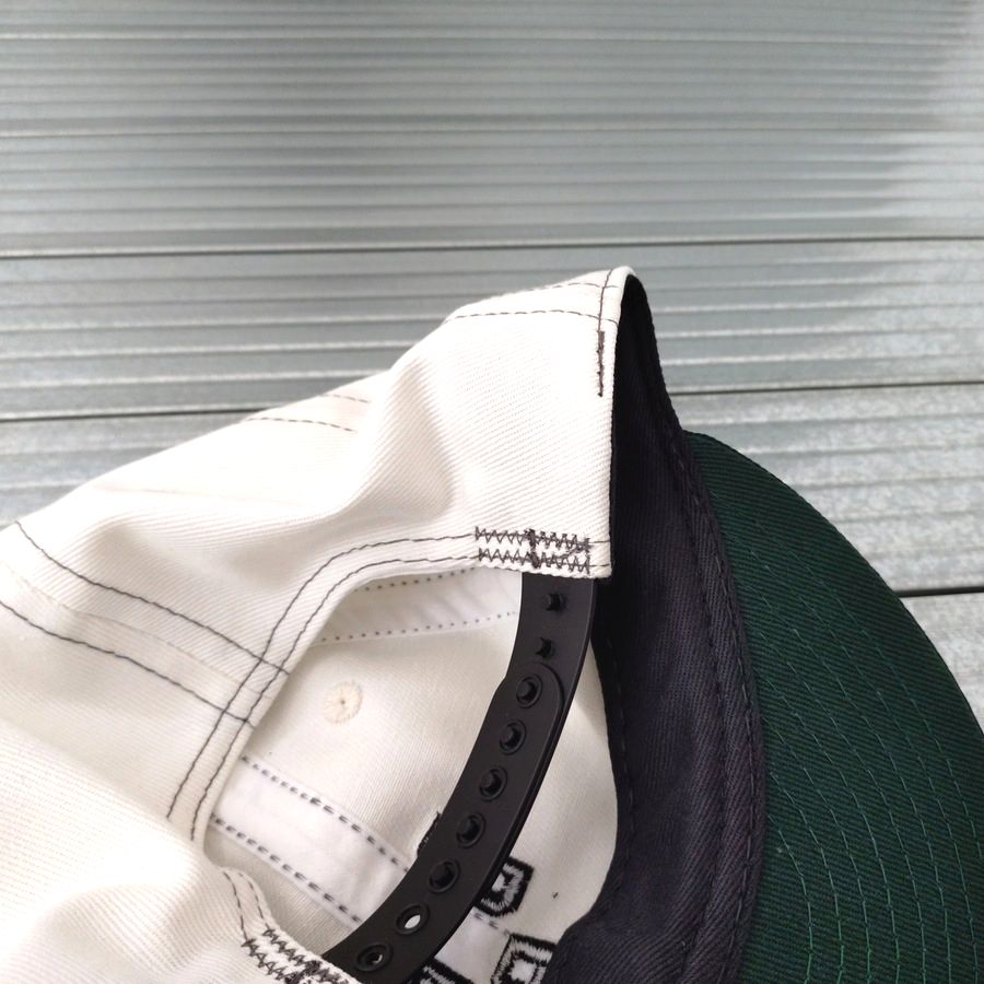 COOPERSTOWN BALL CAP / 1948 BIRMINGHAM BLACK BARONS / 2-TONE BASEBALL CAP / STITCH / WHITE×BLACK / ORGINAL S / SNAP / EXCLUSIVE / MADE IN USA