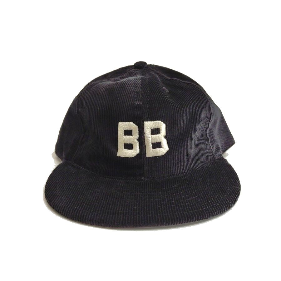 COOPERSTOWN BALL CAP / CORDUROY CAP / 1927 BUSTIN BABES / BLACK / EXCLUSIVE / SOFT VISOR / BLACK / SPECIAL ORDER MODEL / MADE IN USA