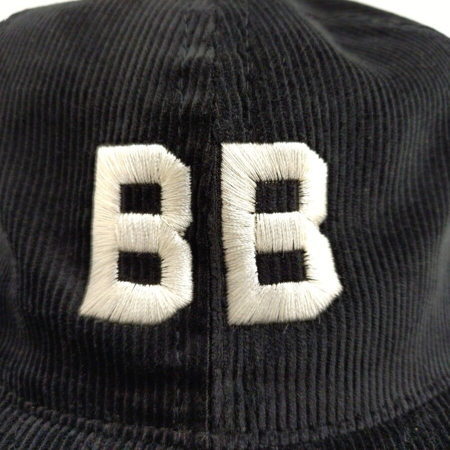 COOPERSTOWN BALL CAP / CORDUROY CAP / 1927 BUSTIN BABES / BLACK / EXCLUSIVE / SOFT VISOR / BLACK / SPECIAL ORDER MODEL / MADE IN USA
