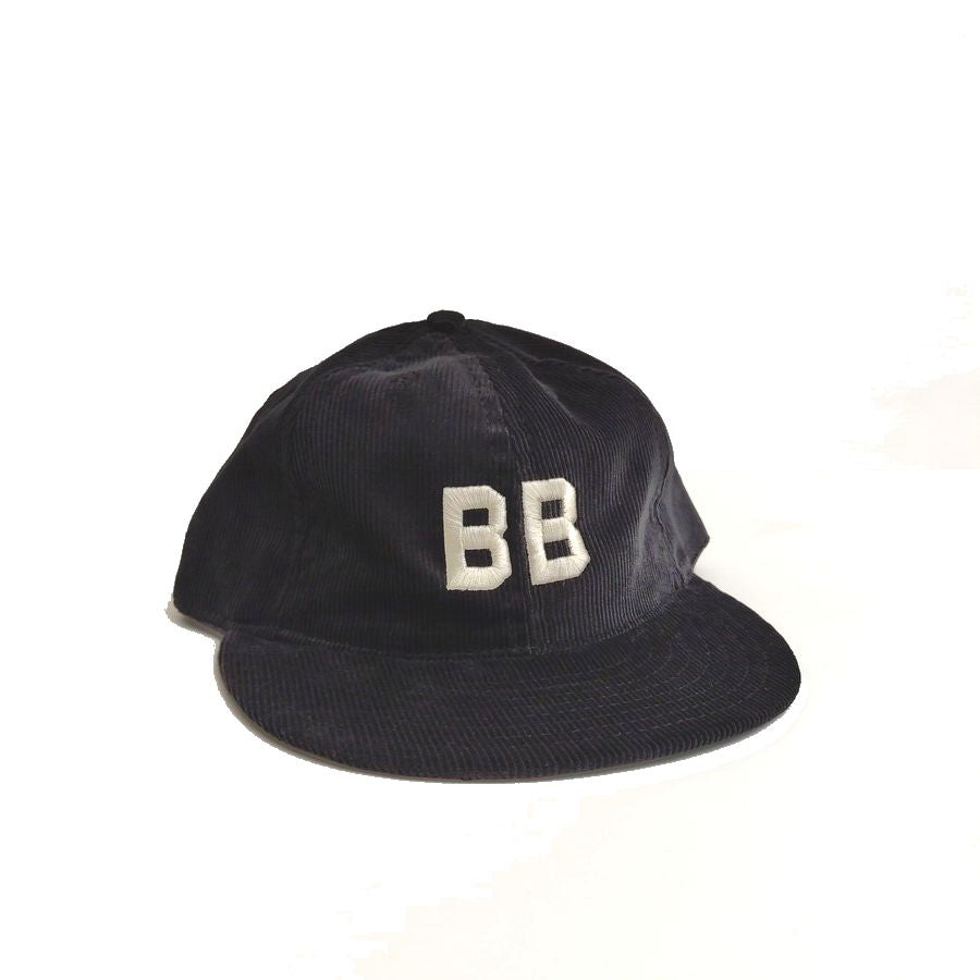 COOPERSTOWN BALL CAP / CORDUROY CAP / 1927 BUSTIN BABES / BLACK / EXCLUSIVE / SOFT VISOR / BLACK / SPECIAL ORDER MODEL / MADE IN USA