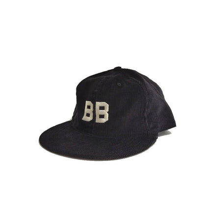 COOPERSTOWN BALL CAP / CORDUROY CAP / 1927 BUSTIN BABES / BLACK / EXCLUSIVE / SOFT VISOR / BLACK / SPECIAL ORDER MODEL / MADE IN USA