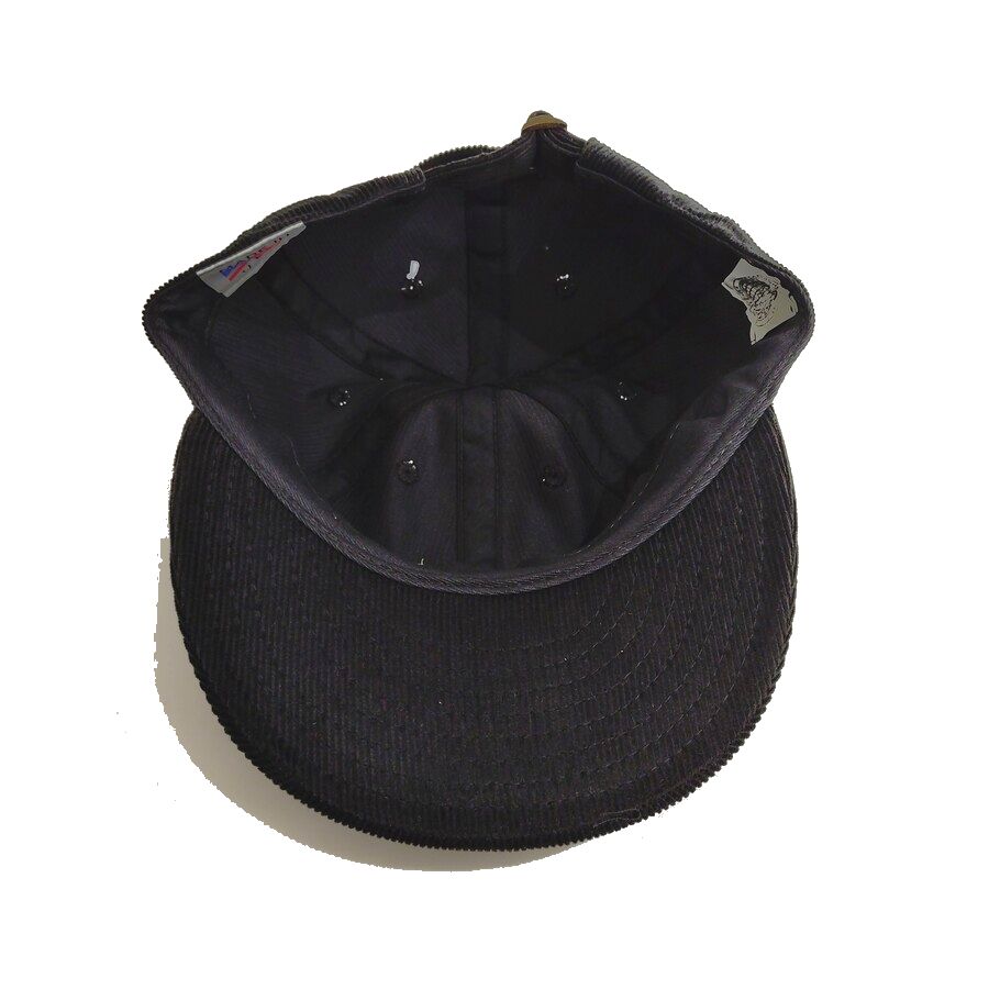 COOPERSTOWN BALL CAP / CORDUROY CAP / 1927 BUSTIN BABES / BLACK / EXCLUSIVE / SOFT VISOR / BLACK / SPECIAL ORDER MODEL / MADE IN USA