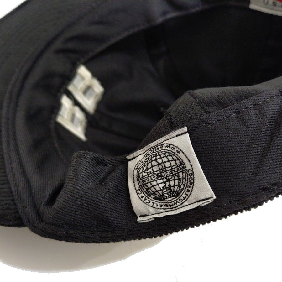 COOPERSTOWN BALL CAP / CORDUROY CAP / 1927 BUSTIN BABES / BLACK / EXCLUSIVE / SOFT VISOR / BLACK / SPECIAL ORDER MODEL / MADE IN USA