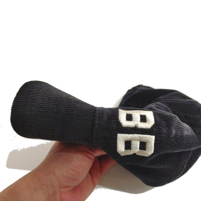 COOPERSTOWN BALL CAP / CORDUROY CAP / 1927 BUSTIN BABES / BLACK / EXCLUSIVE / SOFT VISOR / BLACK / SPECIAL ORDER MODEL / MADE IN USA