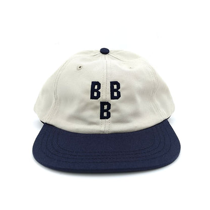 COOPERSTOWN BALL CAP / 1948 BIRMINGHAM BLACK BARONS / STONE×NAVY【SPECIAL ORDER COLOR]   MADE IN USA
