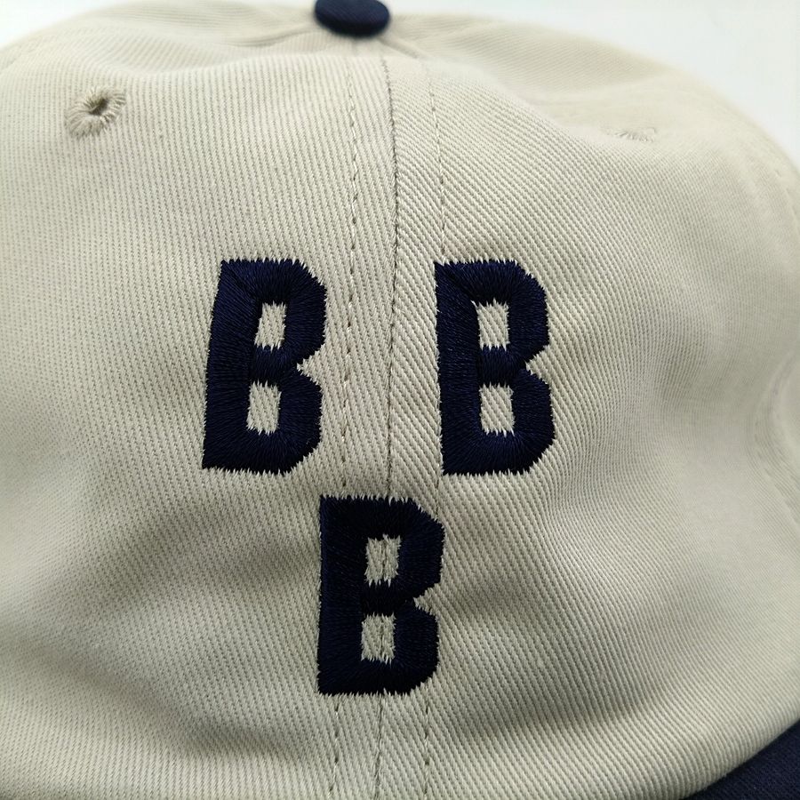 COOPERSTOWN BALL CAP / 1948 BIRMINGHAM BLACK BARONS / STONE×NAVY【SPECIAL ORDER COLOR]   MADE IN USA