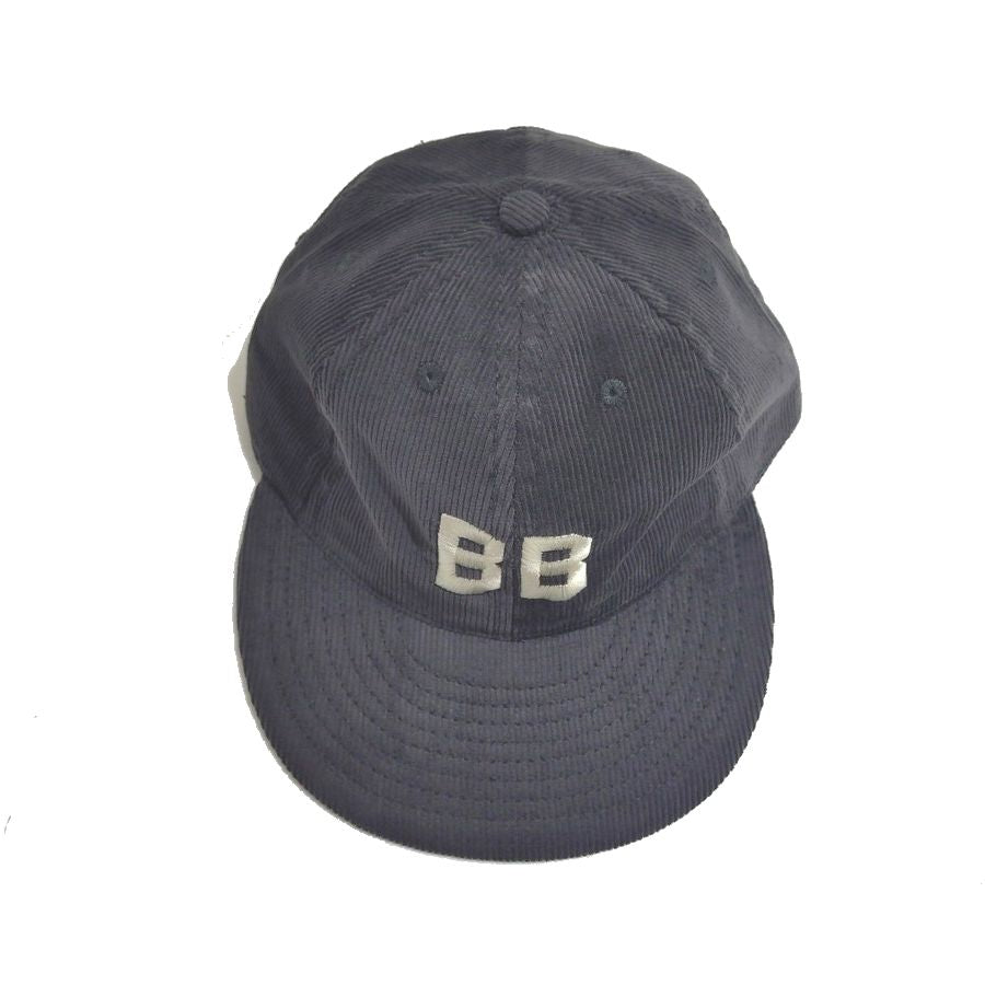 COOPERSTOWN BALL CAP / CORDUROY CAP / 1927 BUSTIN BABES / GRAY / EXCLUSIVE / SOFT VISOR / SPECIAL ORDER MODEL / MADE IN USA