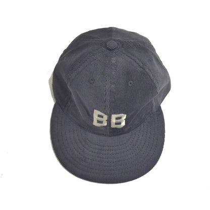 COOPERSTOWN BALL CAP / CORDUROY CAP / 1927 BUSTIN BABES / GRAY / EXCLUSIVE / SOFT VISOR / SPECIAL ORDER MODEL / MADE IN USA