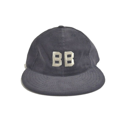 COOPERSTOWN BALL CAP / CORDUROY CAP / 1927 BUSTIN BABES / GRAY / EXCLUSIVE / SOFT VISOR / SPECIAL ORDER MODEL / MADE IN USA