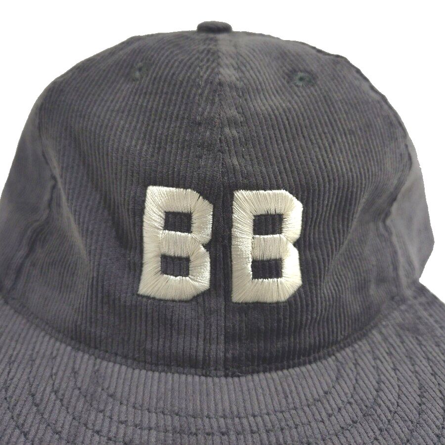 COOPERSTOWN BALL CAP / CORDUROY CAP / 1927 BUSTIN BABES / GRAY / EXCLUSIVE / SOFT VISOR / SPECIAL ORDER MODEL / MADE IN USA
