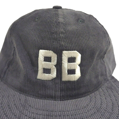COOPERSTOWN BALL CAP / CORDUROY CAP / 1927 BUSTIN BABES / GRAY / EXCLUSIVE / SOFT VISOR / SPECIAL ORDER MODEL / MADE IN USA