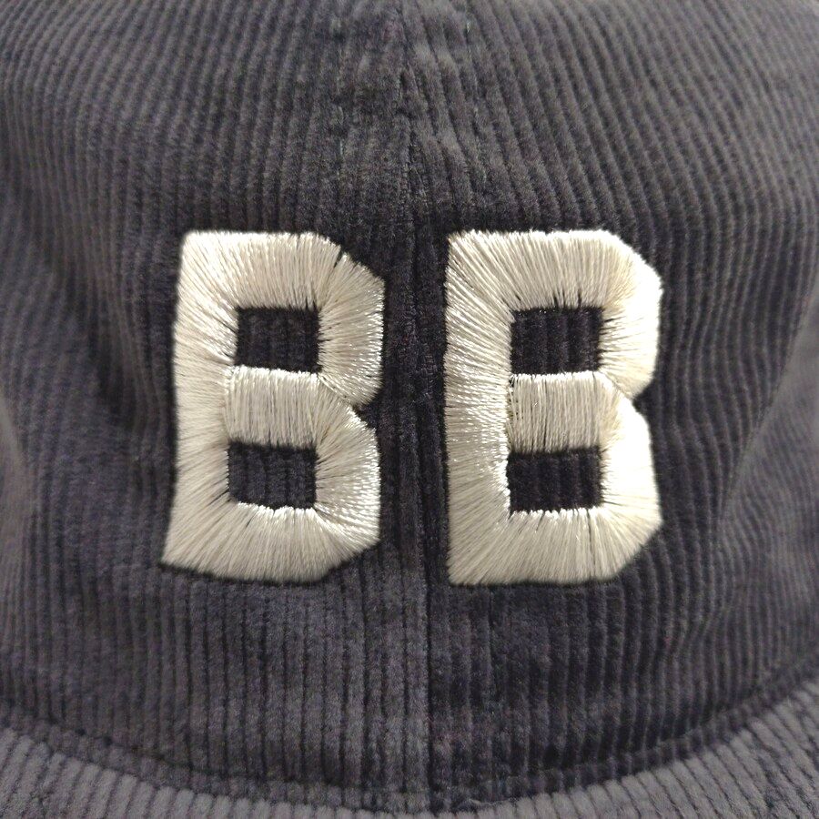 COOPERSTOWN BALL CAP / CORDUROY CAP / 1927 BUSTIN BABES / GRAY / EXCLUSIVE / SOFT VISOR / SPECIAL ORDER MODEL / MADE IN USA