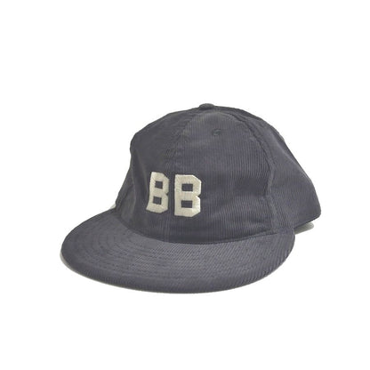 COOPERSTOWN BALL CAP / CORDUROY CAP / 1927 BUSTIN BABES / GRAY / EXCLUSIVE / SOFT VISOR / SPECIAL ORDER MODEL / MADE IN USA