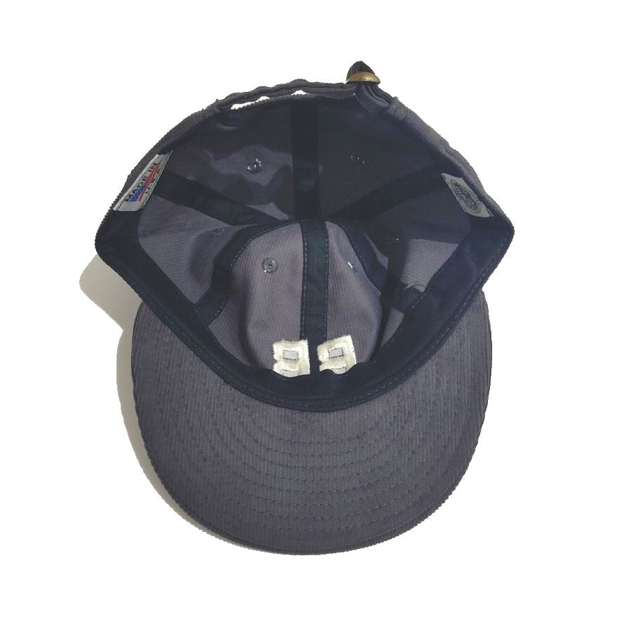 COOPERSTOWN BALL CAP / CORDUROY CAP / 1927 BUSTIN BABES / GRAY / EXCLUSIVE / SOFT VISOR / SPECIAL ORDER MODEL / MADE IN USA