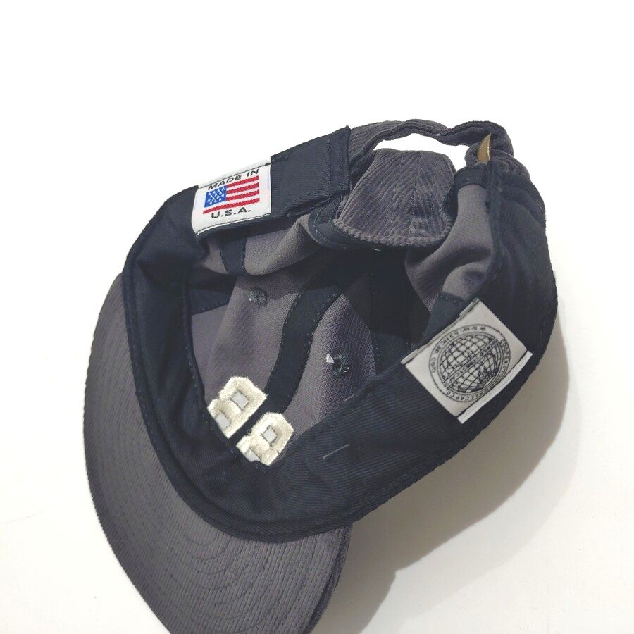 COOPERSTOWN BALL CAP / CORDUROY CAP / 1927 BUSTIN BABES / GRAY / EXCLUSIVE / SOFT VISOR / SPECIAL ORDER MODEL / MADE IN USA