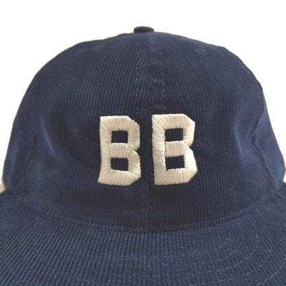 COOPERSTOWN BALL CAP / CORDUROY CAP / 1927 BUSTIN BABES / NAVY / EXCLUSIVE / SOFT VISOR / SPECIAL ORDER MODEL / MADE IN USA