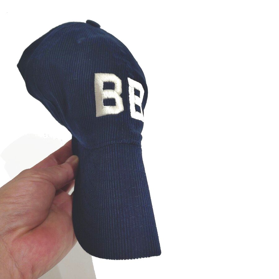 COOPERSTOWN BALL CAP / CORDUROY CAP / 1927 BUSTIN BABES / NAVY / EXCLUSIVE / SOFT VISOR / SPECIAL ORDER MODEL / MADE IN USA