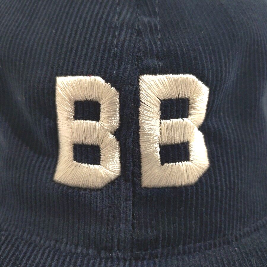 COOPERSTOWN BALL CAP / CORDUROY CAP / 1927 BUSTIN BABES / NAVY / EXCLUSIVE / SOFT VISOR / SPECIAL ORDER MODEL / MADE IN USA