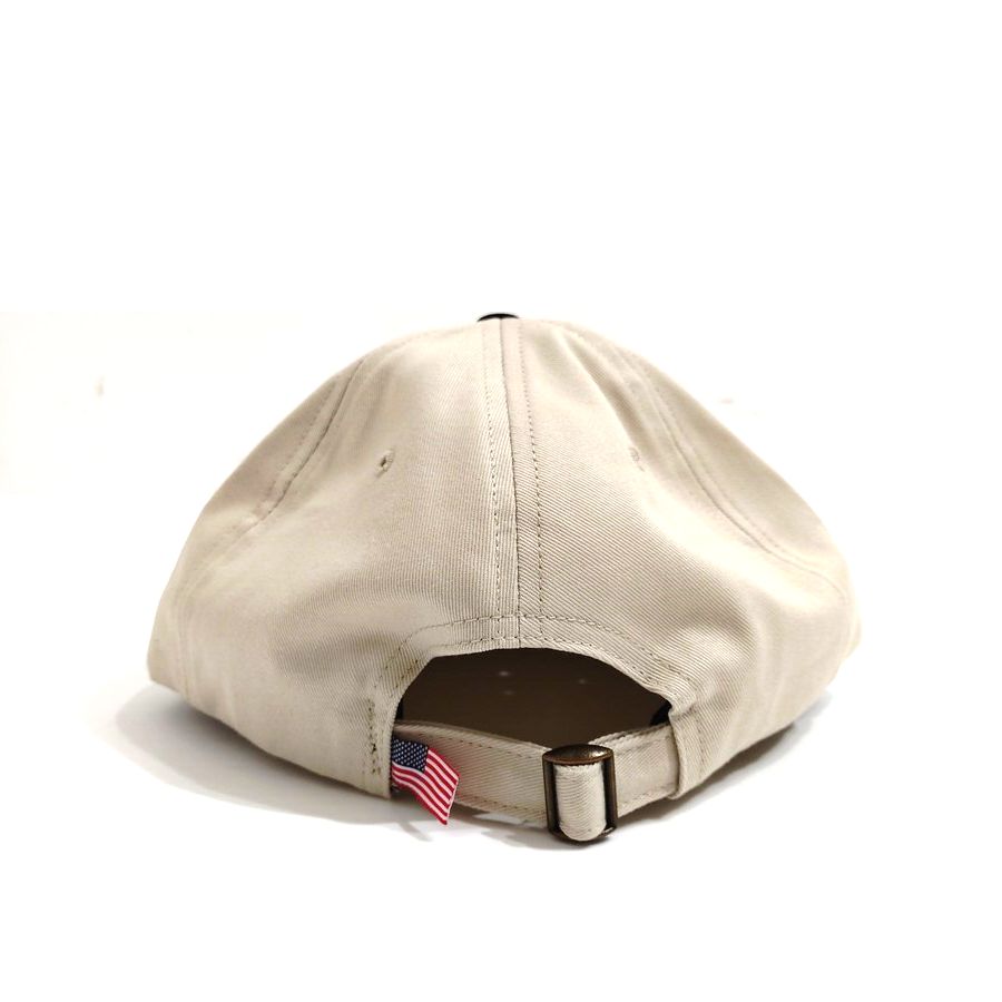 COOPERSTOWN BALL CAP / 1953 DALLAS EAGLES / STONE×BLACK / SPECIAL ORDER COLOR / MADE IN USA