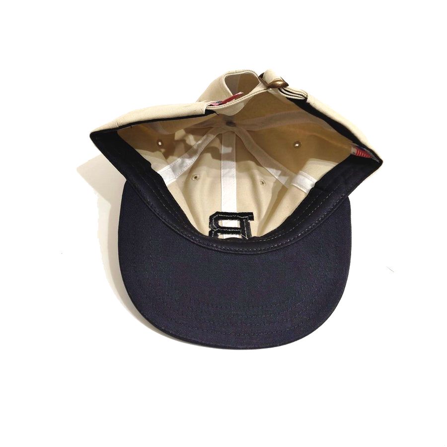 COOPERSTOWN BALL CAP / 1952 BIRMINGHAM BIRC / STONE×BLACK / SPECIAL ORDER COLOR / MADE IN USA