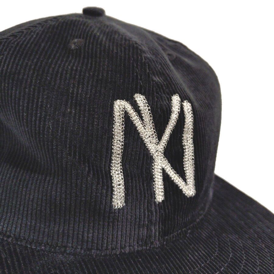 COOPERSTOWN BALL CAP / CORDUROY CAP / 1935 NEWYORK BLACK YANKEES / BLACK / SOFT VISOR / CHAN-STITCH / BLACK / SPECIAL ORDER MODEL / MADE IN USA