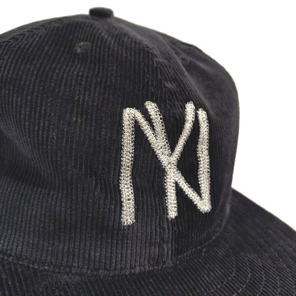 COOPERSTOWN BALL CAP / CORDUROY CAP / 1935 NEWYORK BLACK YANKEES / BLACK / SOFT VISOR / CHAN-STITCH / BLACK / SPECIAL ORDER MODEL / MADE IN USA