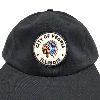 COOPERSTOWN BALL CAP / 1948 ROCK FORD PEACHES / PATCH / 2COLOR / MADE IN USA
