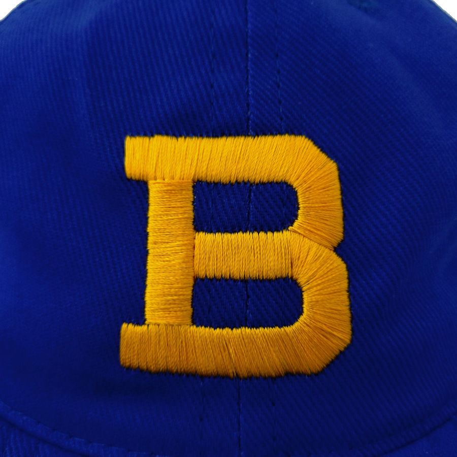 COOPERSTOWN BALL CAP / 1952 BIRMINGHAM BIRC / BRUSHED COTTON TWILL / SOFT VISOR / D-RING / ROYAL / MADE IN USA