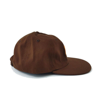COOPERSTOWN BALL CAP / 1947 PORTLAND BEAVERS / BROWN / ORANGE FELT / SPECIAL ORDER COLOR / MADE IN USA