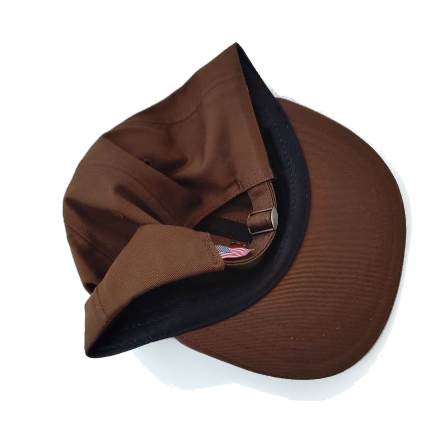 COOPERSTOWN BALL CAP / 1947 PORTLAND BEAVERS / BROWN / ORANGE FELT / SPECIAL ORDER COLOR / MADE IN USA