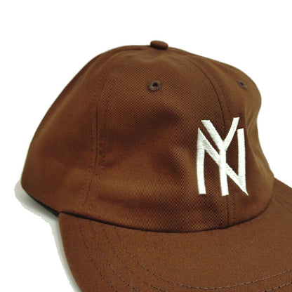 COOPERSTOWN BALL CAP / 1951 NEWYORK BLACK YANKEES / BROWN / SPECIAL ORDER COLOR / MADE IN USA