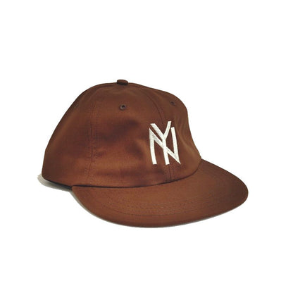 COOPERSTOWN BALL CAP / 1951 NEWYORK BLACK YANKEES / BROWN / SPECIAL ORDER COLOR / MADE IN USA