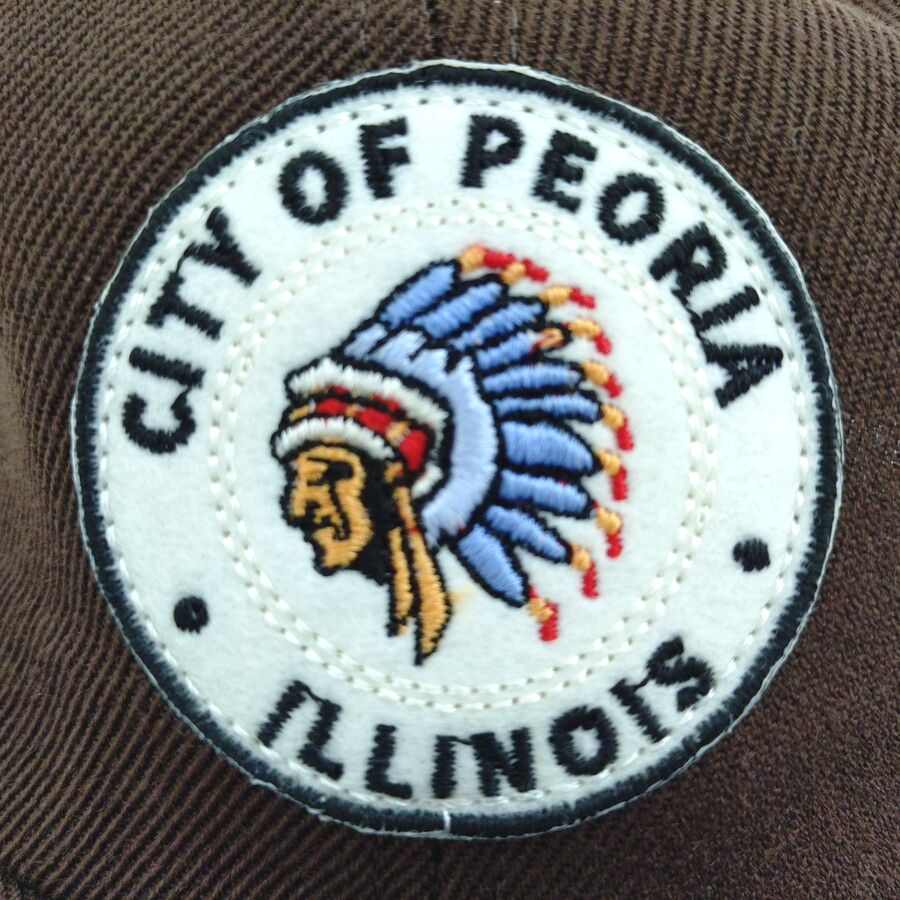 COOPERSTOWN BALL CAP / 1948 ROCK FORD PEACHES  / PATCH / WOOL SAGE / ２COLOR  / SNAP / MADE IN USA