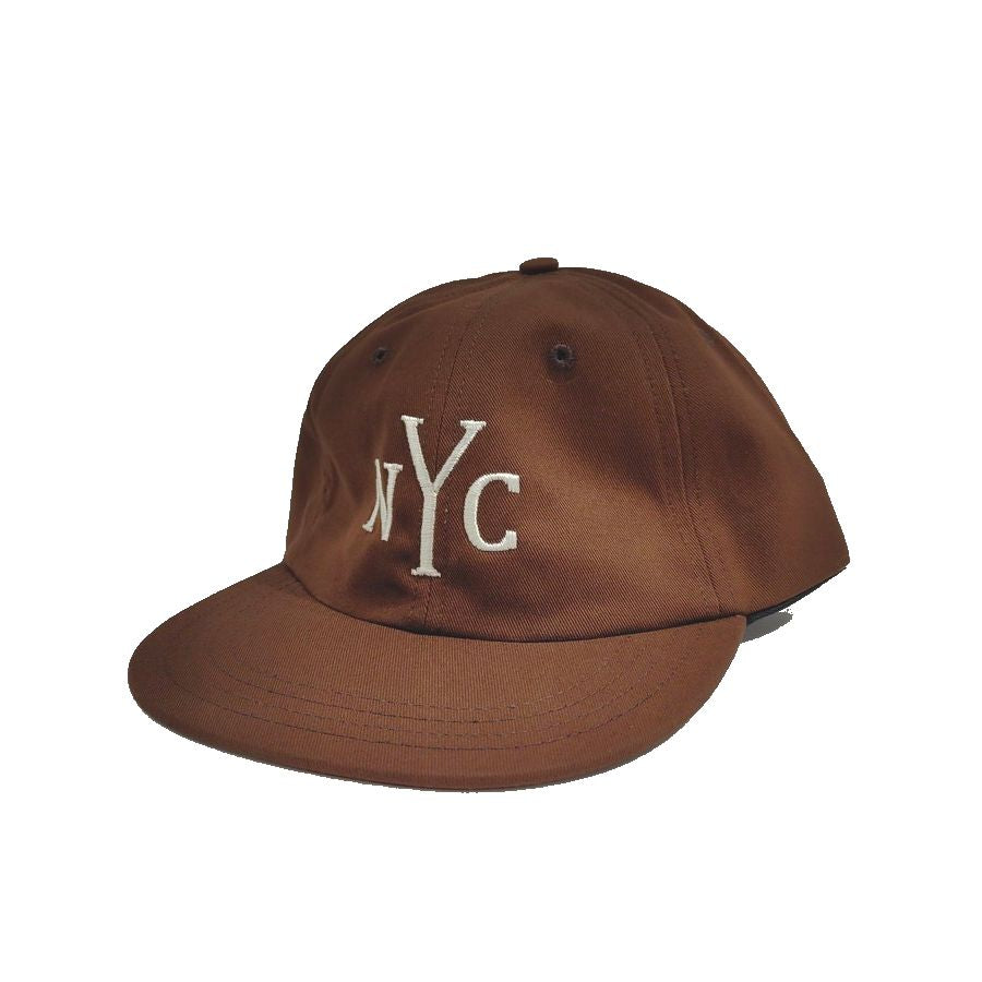 COOPERSTOWN BALL CAP / MOTIF-NEWYORK CITY（NYC) BROWE / SPECIAL ORDER COLOR / MADE IN USA