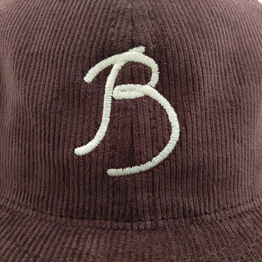 COOPERSTOWN BALL CAP / CORDUROY CAP / 1915 BROOKLYN TIP TOPS / BROWN / SOFT VISOR / SPECIAL ORDER MODEL / MADE IN USA