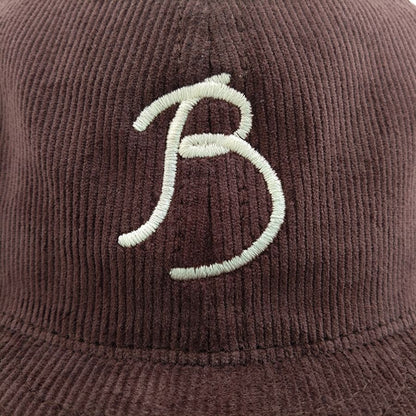 COOPERSTOWN BALL CAP / CORDUROY CAP / 1915 BROOKLYN TIP TOPS / BROWN / SOFT VISOR / SPECIAL ORDER MODEL / MADE IN USA