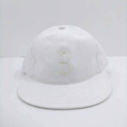COOPERSTOWN BALL CAP / 1955 BROOKLYN DODGERS / SOFT / SPECIAL ORDER / SNAP / WHITE / MADE IN USA