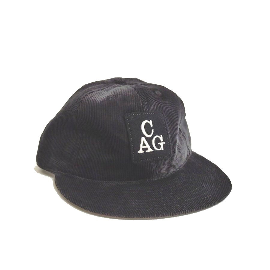 COOPERSTOWN BALL CAP / CORDUROY CAP / 1938 CHICAGO AMERICAN GIANTS  / BLACK / SOFT VISOR / PATCH / SPECIAL ORDER MODEL / MADE IN USA