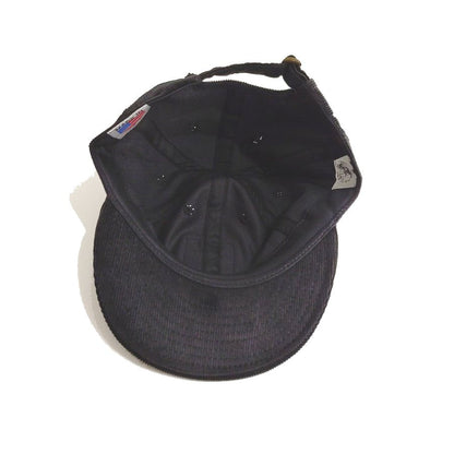 COOPERSTOWN BALL CAP / CORDUROY CAP / 1938 CHICAGO AMERICAN GIANTS  / BLACK / SOFT VISOR / PATCH / SPECIAL ORDER MODEL / MADE IN USA